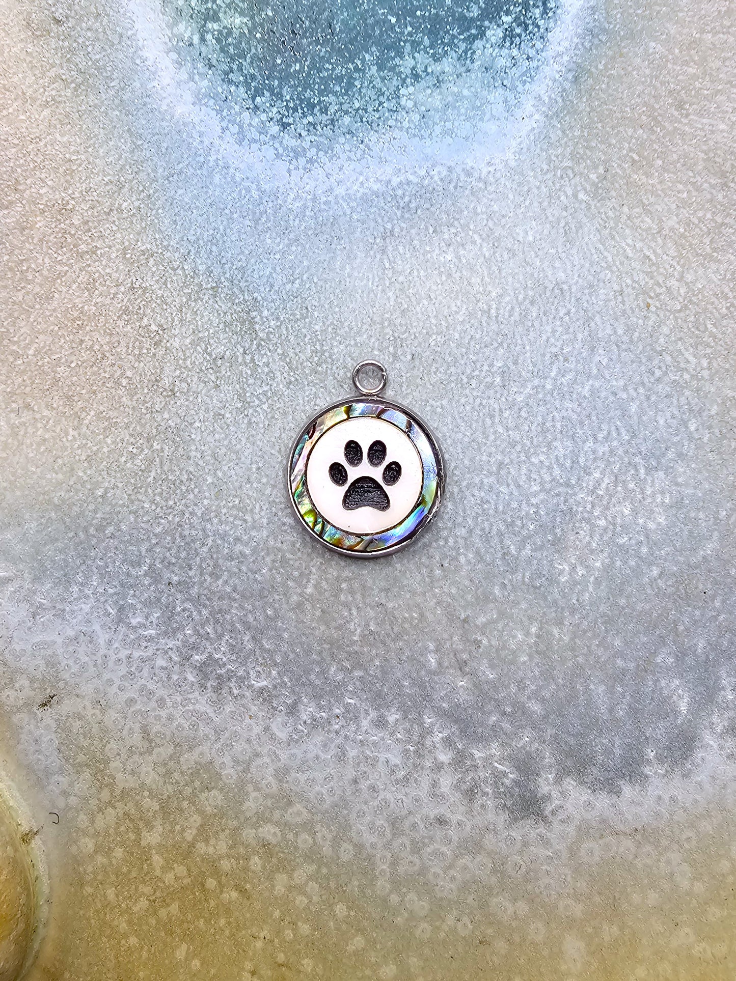 Paw Print Charm