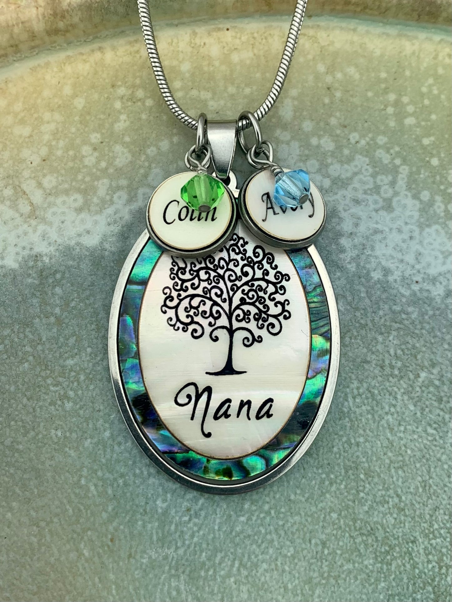 Nana Oval Tree of Life Pendant