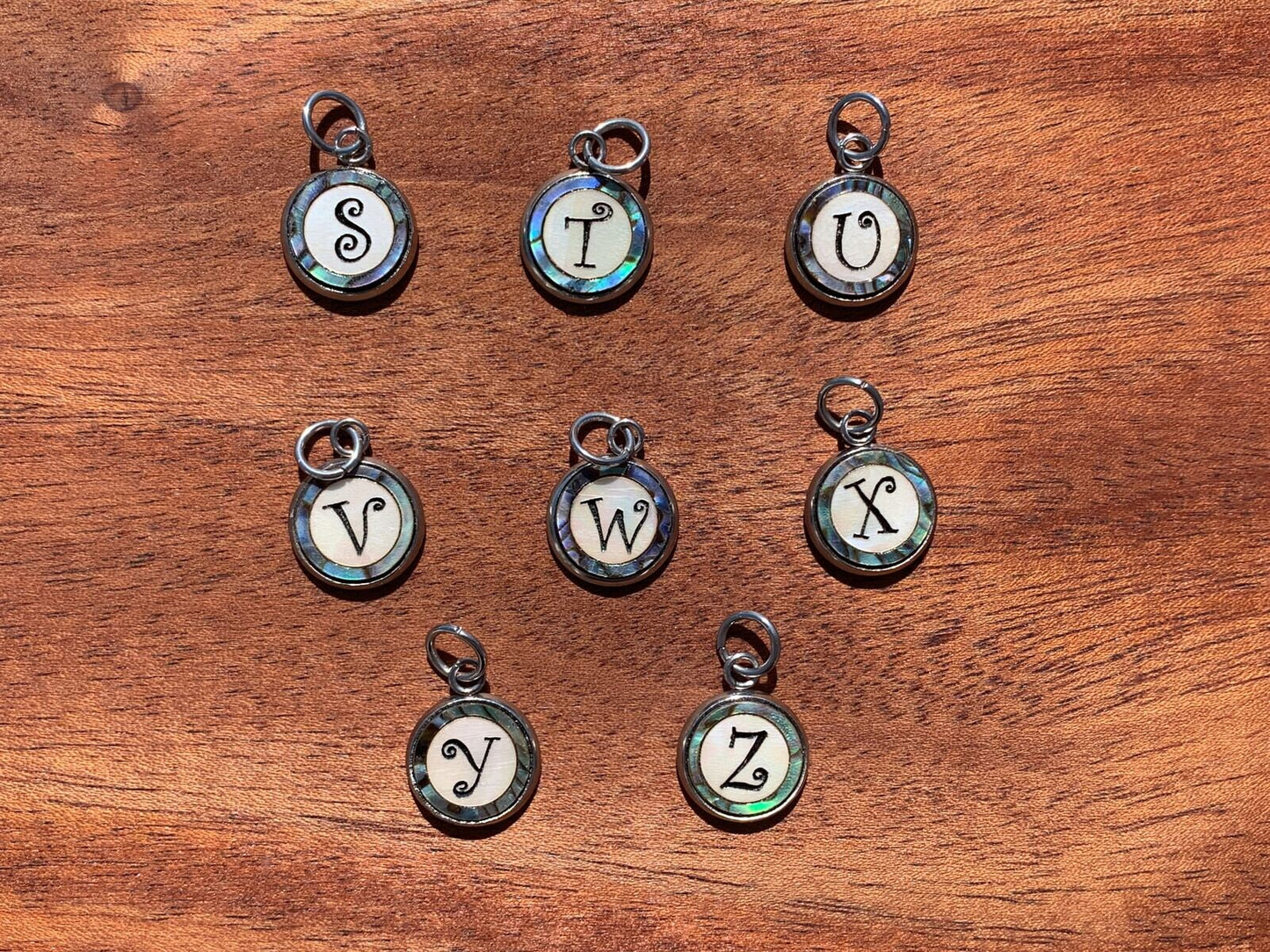 Initials, Alphabet, Curlz, 12mm