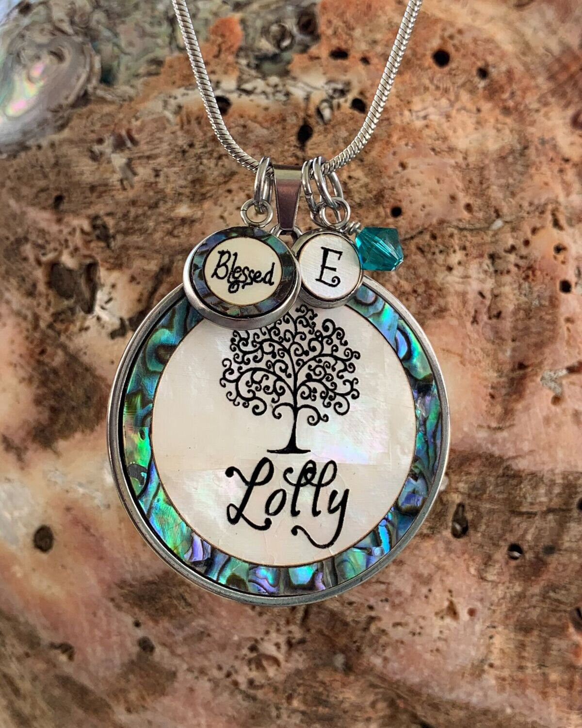 Initials, Alphabet, Curlz, 8mm, Clay Hope Jewelry, Clay Hope
