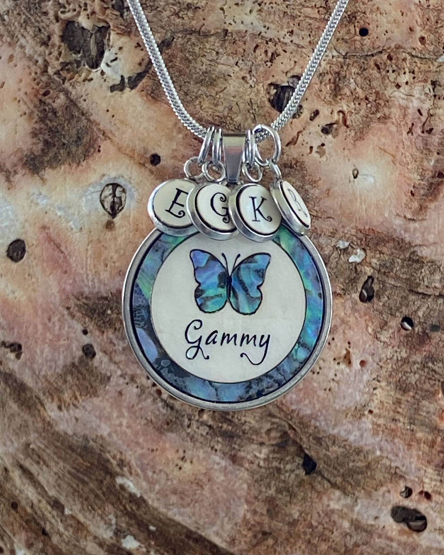 Initials, Alphabet, Curlz, 8mm, Clay Hope Jewelry, Clay Hope