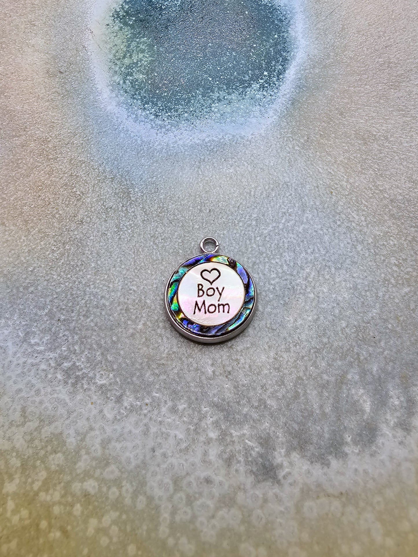 Boy Mom Charm