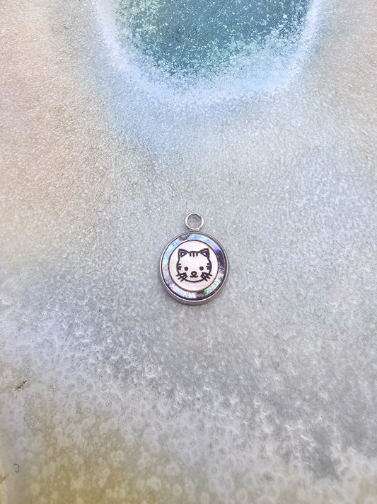Kitty Face Charm