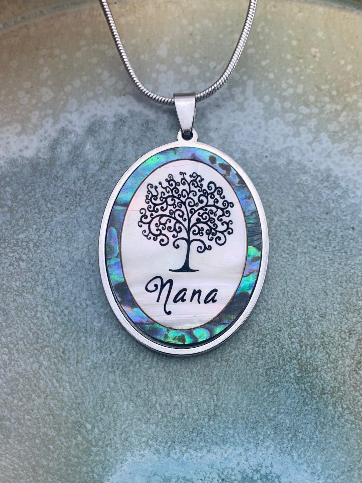 Nana Oval Tree of Life Pendant