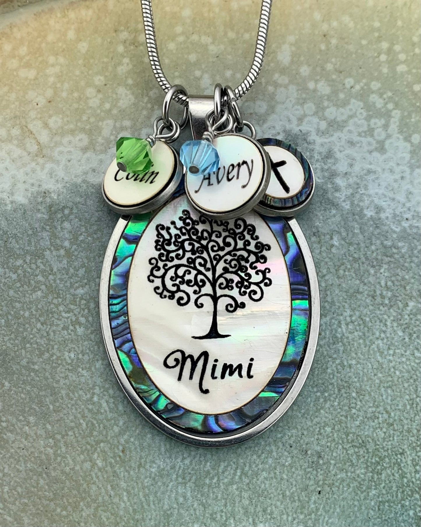 Mimi Oval Tree of Life Pendant