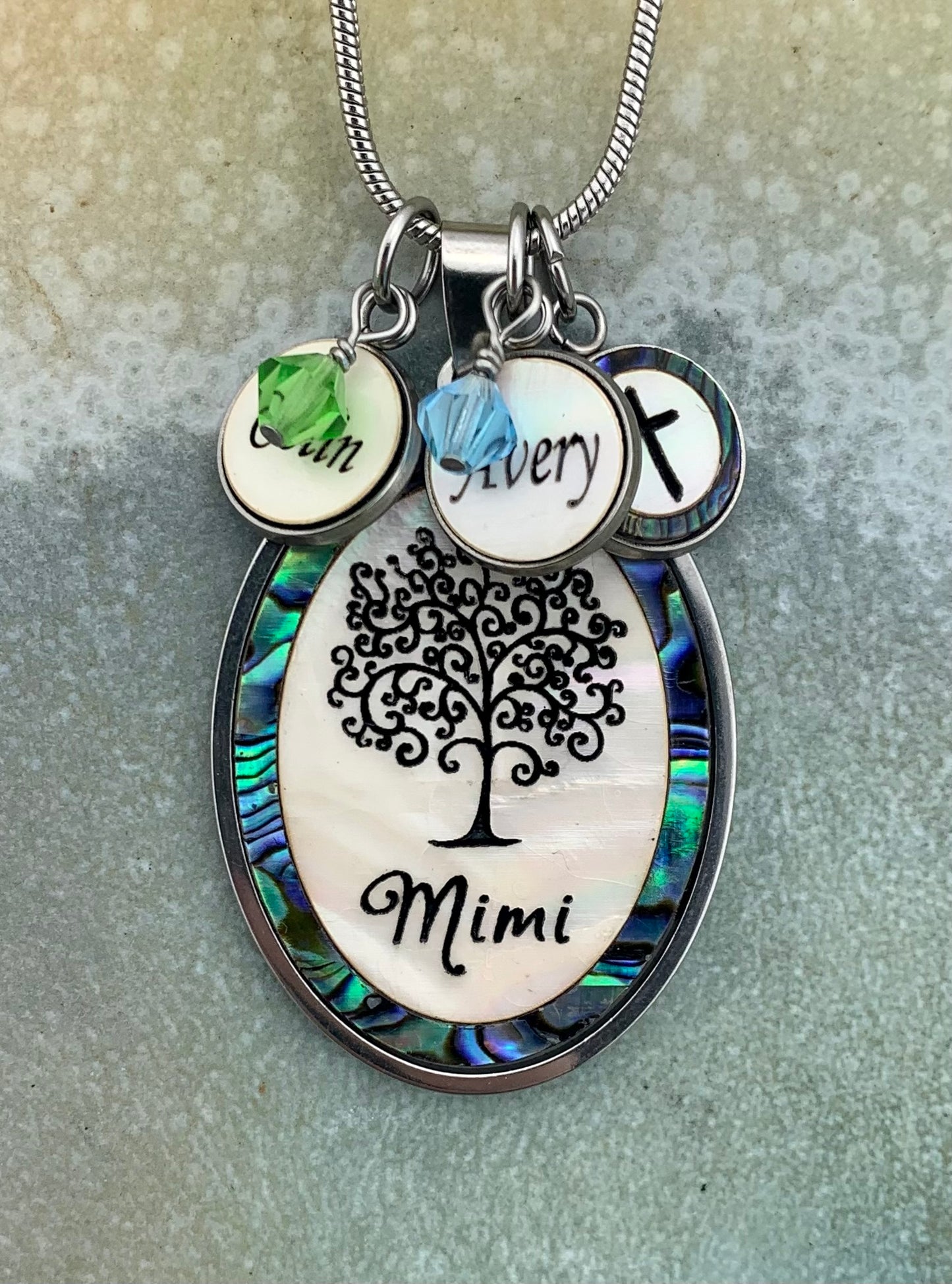 Mema Oval Tree of Life Pendant