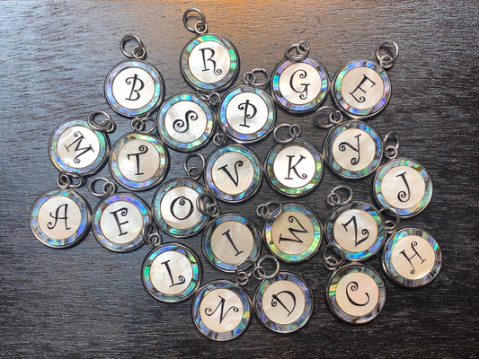 Initials, Alphabet, Curlz, 16mm