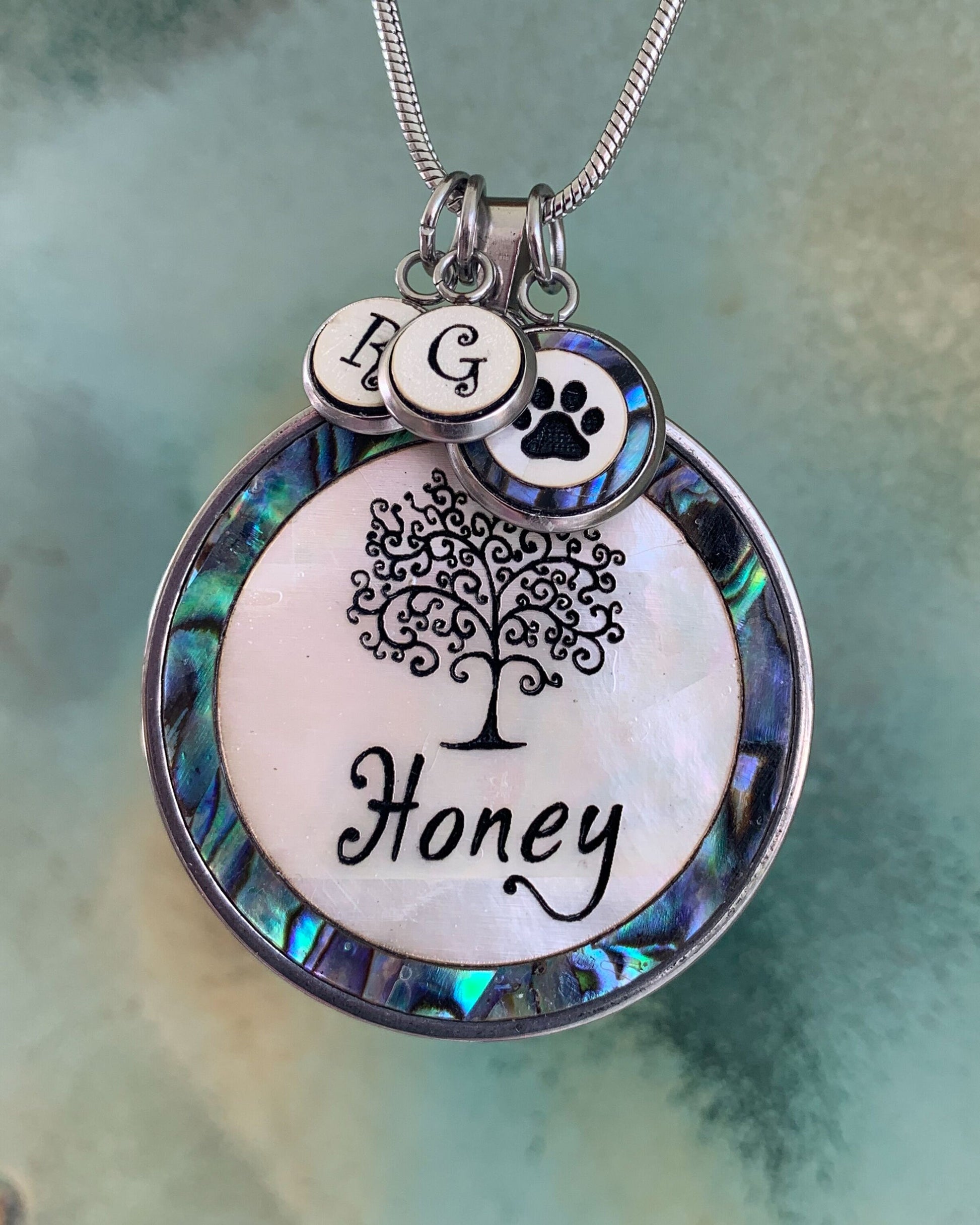 Initials, Alphabet, Curlz, 8mm, Clay Hope Jewelry, Clay Hope